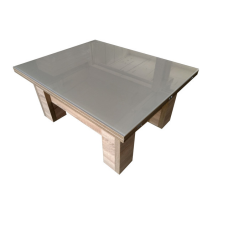 Стіл трансформер Дуб Сонома зі склом “Оптимус“