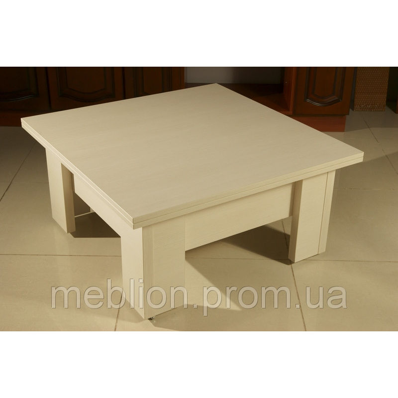 Великий стіл трансформер з австрійського ЛДСП EGGER “Оптимус Максі“ 900х900