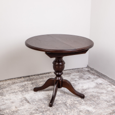Стіл круглий на одній нозі “Allegro“ колір горіх темний (44)
