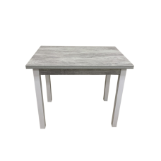 Стіл розкладний обідній Бонжур колір Білий/Кантрі