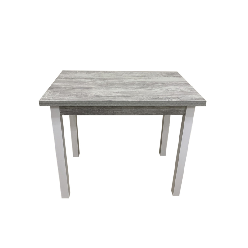 Стіл розкладний обідній Бонжур колір Білий/Кантрі Стіл розкладний обідній Бонжур колір Білий/Кантрі