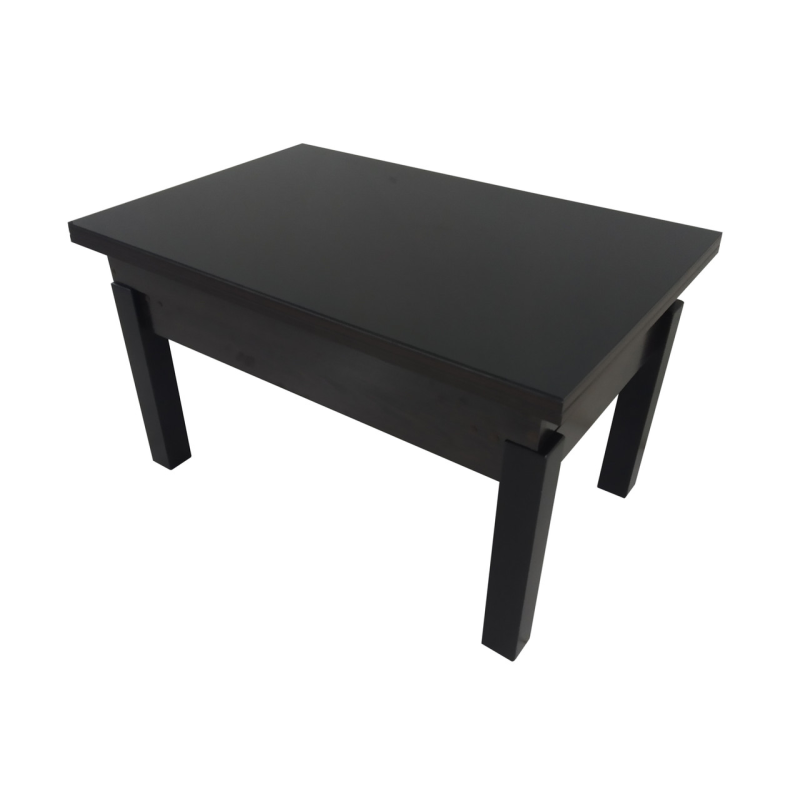 Стіл трансформер “Флай“ венге магія з чорним стелем.