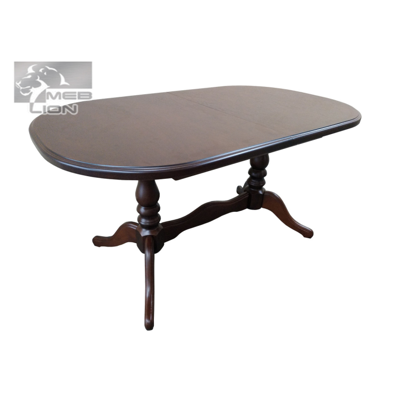 Великий овальний розсувний стіл “Adriana-1“ колір горіх Великий овальний розсувний стіл “Adriana-1“ колір горіх