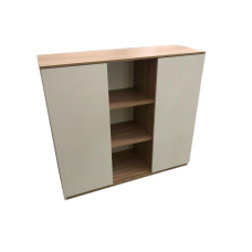 Комод “Лайт“ 900х45х120һ, колір Дуб сонома/білий