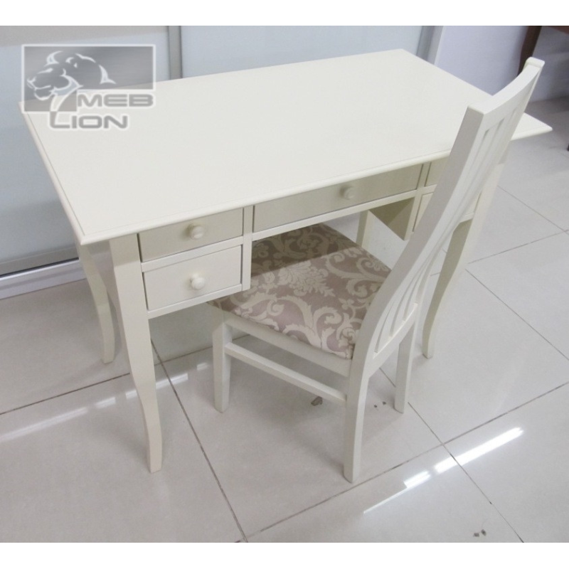 Стіл письмовий (колір білий, ваніль)
