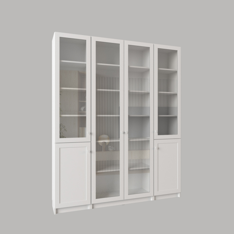 Шафа книжкова “Арістотель 160.4“, колір білий.