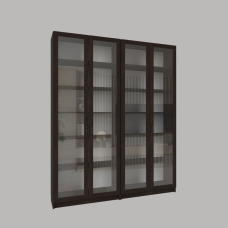 Вітрина “Аристотель-1600.2“, колір венге