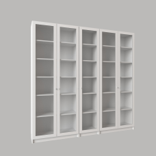 Біла велика вітрина “Арістотель 2000.2“