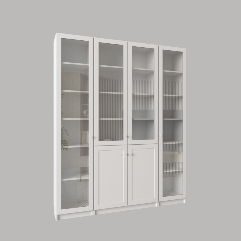 Шафа книжкова “Аристотель 160.3“, колір білий.