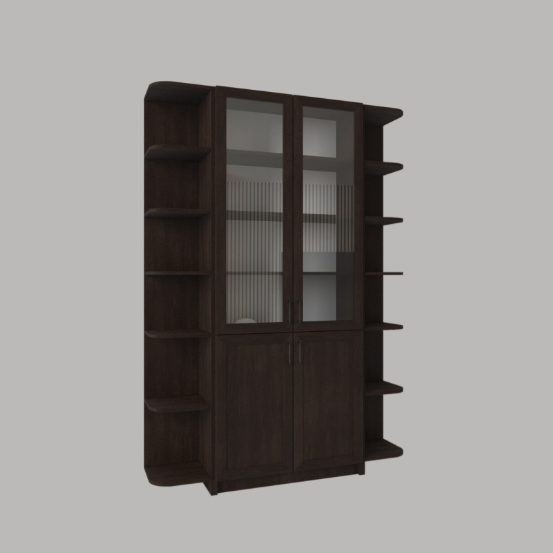 Шафа книжкова “Аристотель 1334.1“, колір венге.