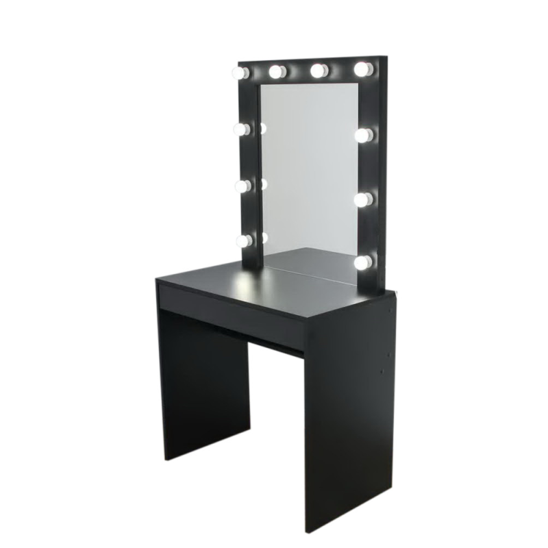 Стіл для макіяжу «Попелюшка» колір чорний Стіл для макіяжу «Попелюшка» колір чорний