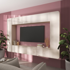 Підвісна гірка “Портал“. Колір кремовий глянець. 270х30х175h cm.