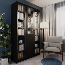 Книжкова шафа “Сократ 3“ Колір венге магія