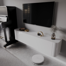 Навесная тумба ТВ  “Venus-1500“   Білий глянець