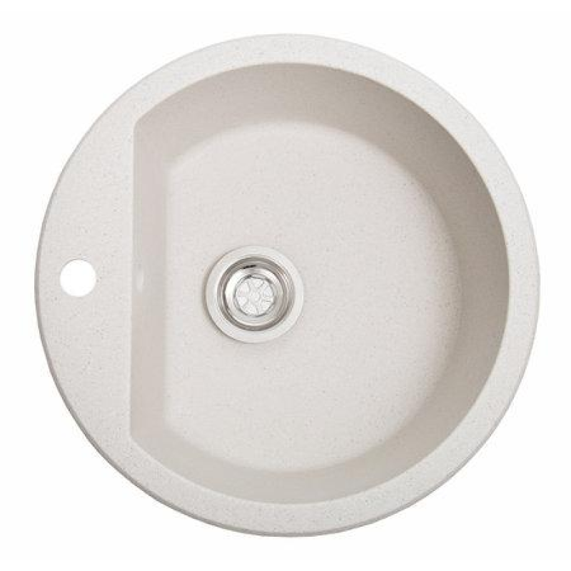 Кругла кухонна мийка з фіксувального каменю (граніт) Кругла кухонна мийка з фіксувального каменю (граніт)