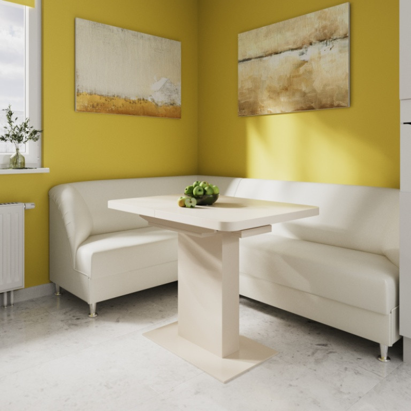 Кремовий розсувний стіл “Titan“ Кремовий розсувний стіл “Titan“