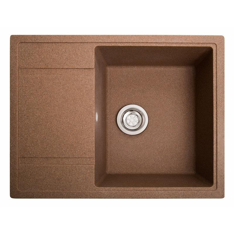 Прямокутна гранітна мийка з крилом Прямокутна гранітна мийка з крилом