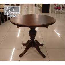 Стіл круглий на одній нозі “Allegro“ колір горіх італійський
