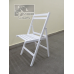 Стілець складаний (білий, горіх)